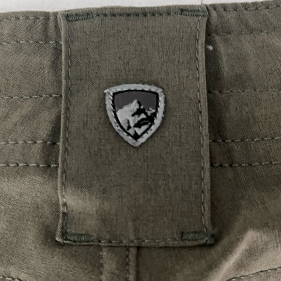 KÜHL Women’s Green FreeFlex Khaki Roll-Up Versatility Pants Pockets size 6 - Picture 12 of 14